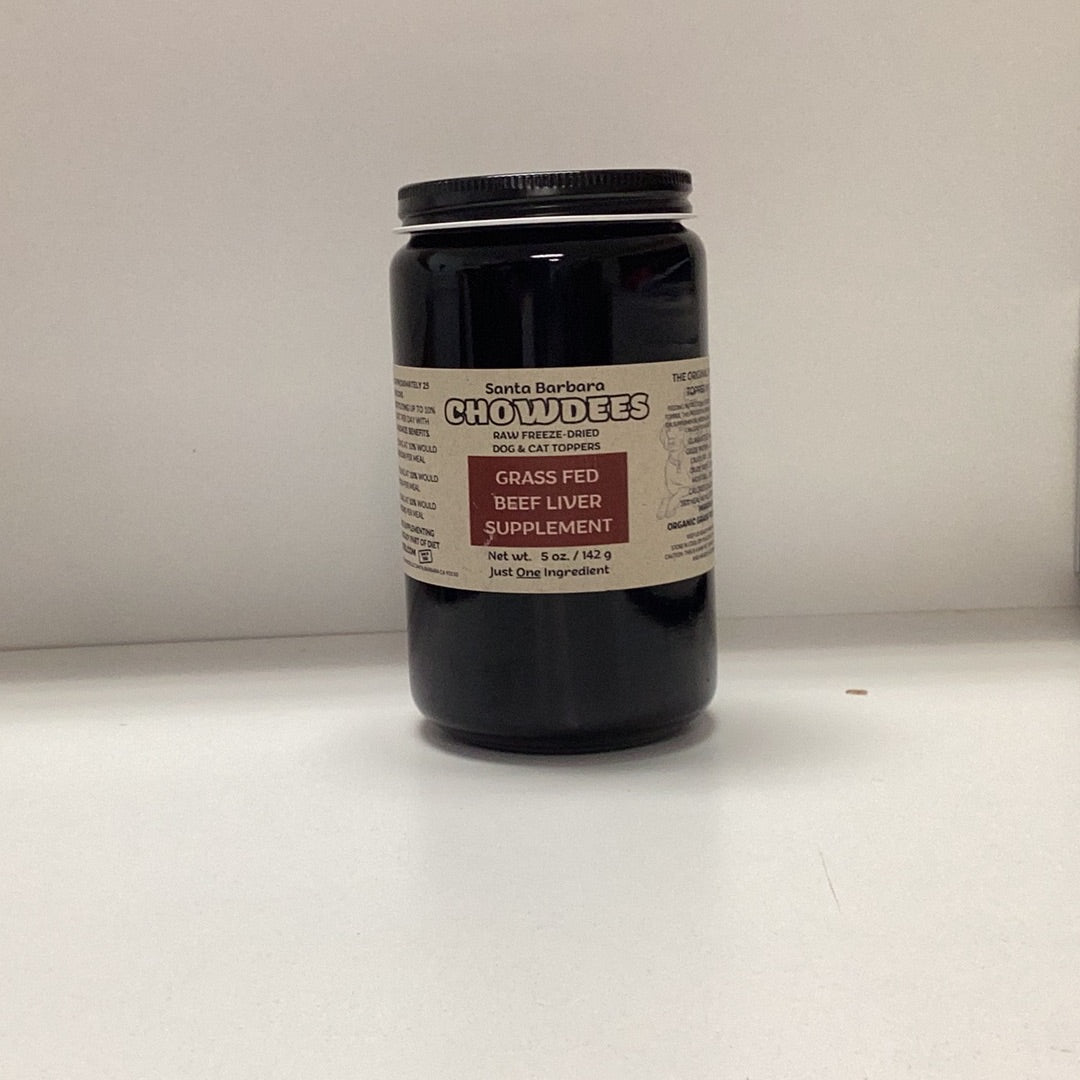 Chowdee’s Beef Liver Supplement