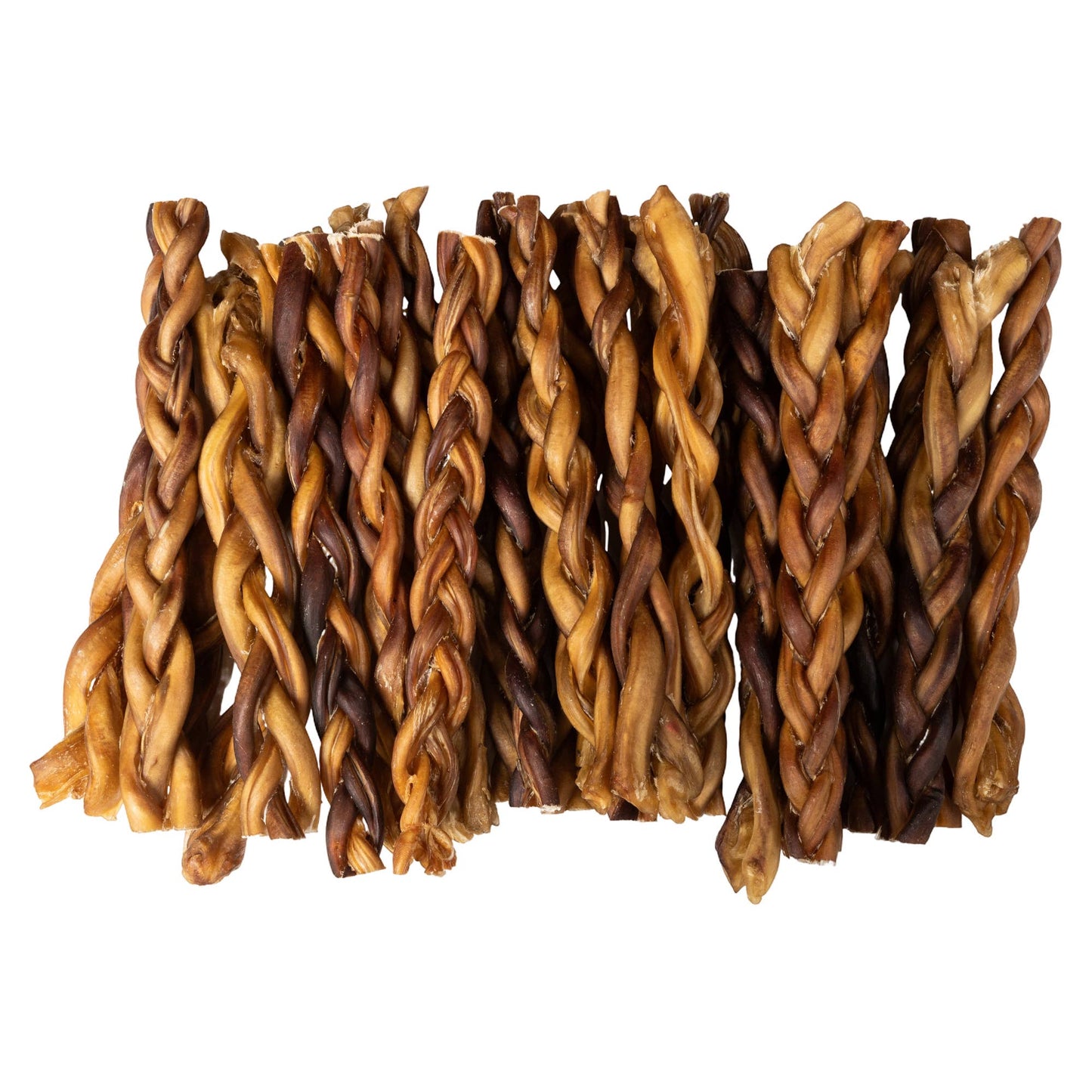 12” Thin Braided Bully Sticks | All-Natural Dog Treats