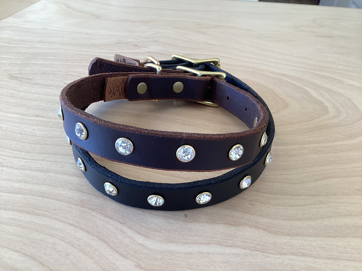 Wylie Mutt bling thick collar