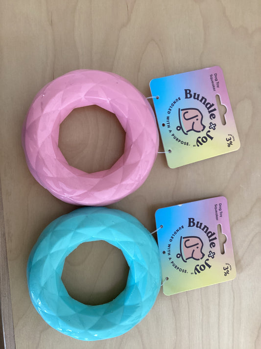 Bundle and joy ring dog toy
