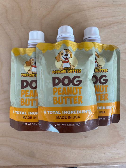 Dilly's Poochie Butter PB Pouch Treat