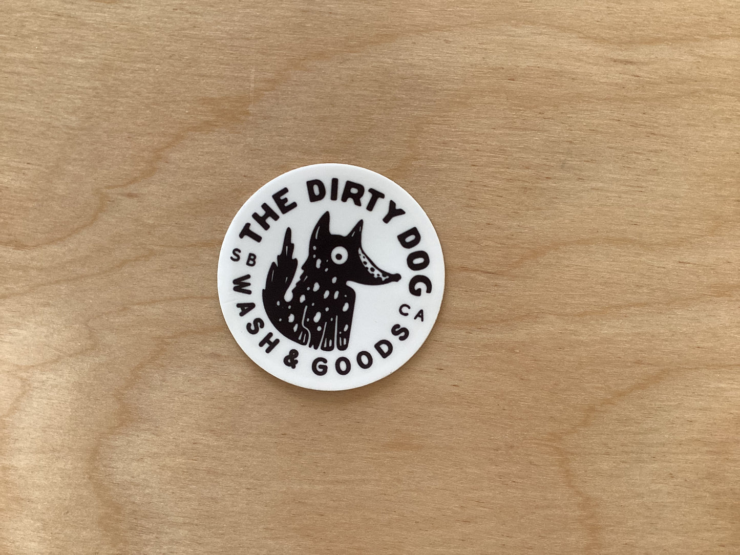 Dirty Dog Sticker